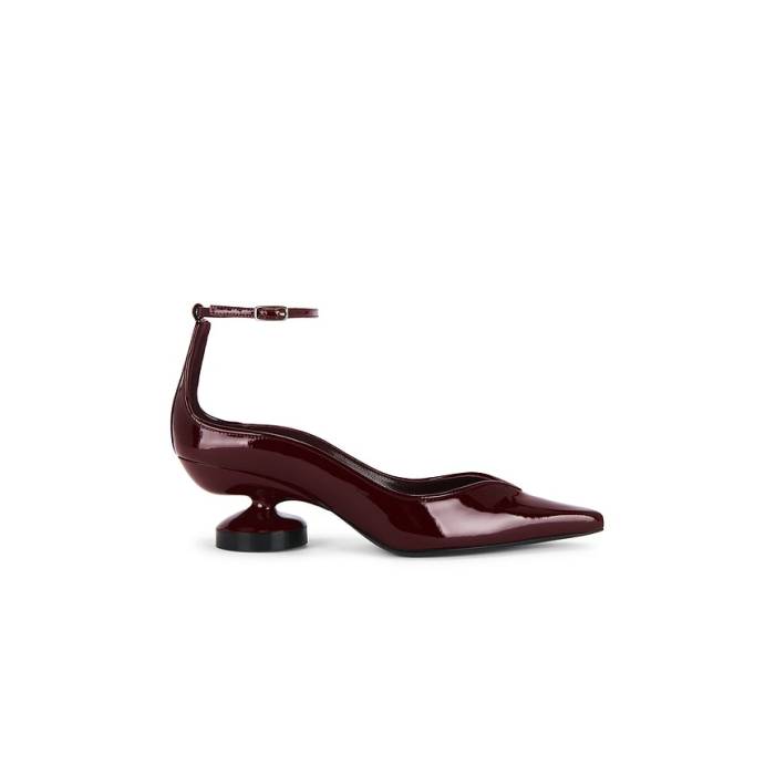 Lucasheva 【 Love Pump Women Burgundy 】 揚水機 レディース ぶどう酒色・バーガンディー