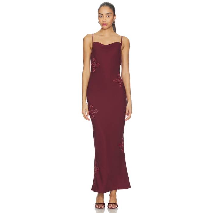 Asta Resort 【 Freja Hand Beaded Dress Women Port 】 御召しもの レディース