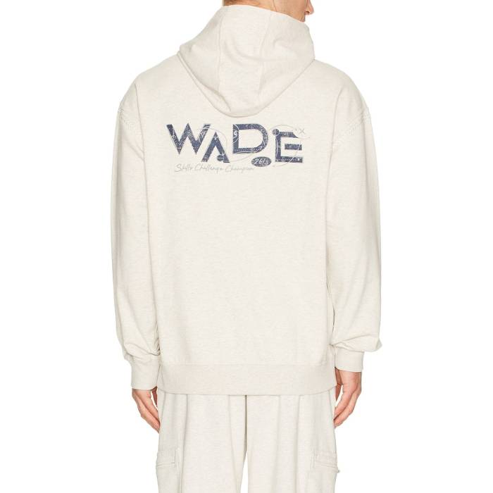 リーニン Li-Ning 【 Way Of Wade Hoodie Men Light Grey 】 ウェイド フーディー パーカー メンズ 薄墨色 薄墨色