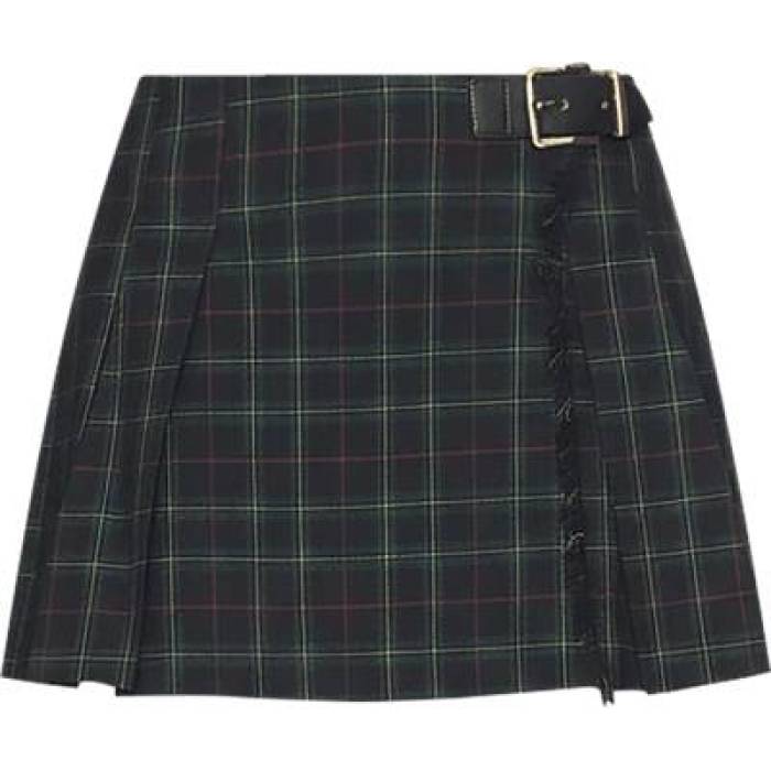 Ronny Kobo 【 Tana Skirt Women Navy Green Plaid 】 レディース 紺色 ネイビー green 緑・グリーン｜スニケス