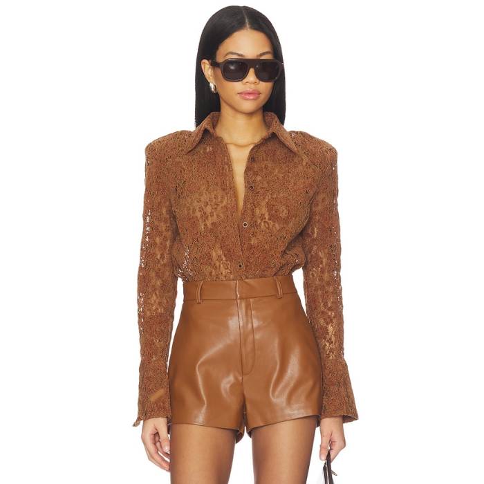 Nonchalant Label 【 Eliza Top Women Terracotta 】 レディース