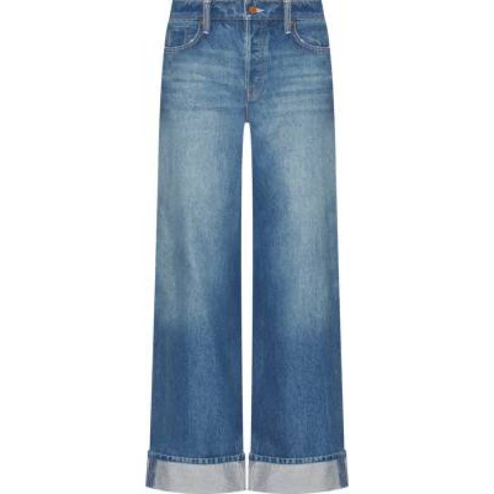 Mother 【 The Smoothie Skimp Cuff Jeans Women Hot Stuff 】 デニム レディース