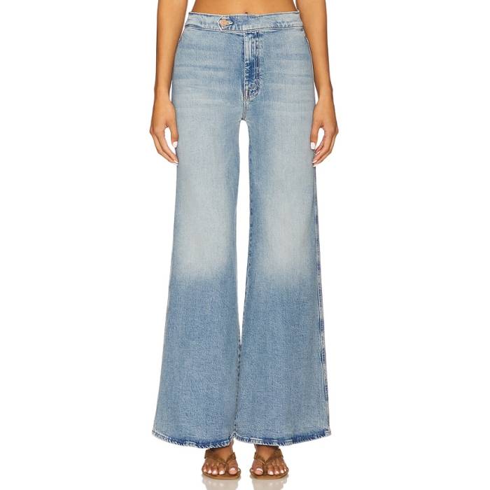 Mother 【 The Tab Roller Skimp Jeans Women Fight For Your Right 】 デニム レディース パンツ-ボトムス-レディースファッション