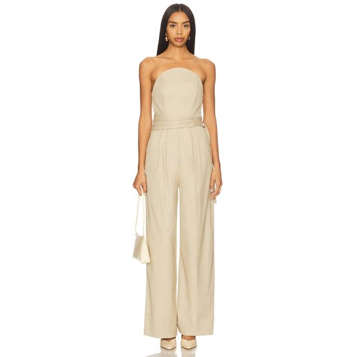 Et Ochs 【 Crosby Jumpsuit Women Taupe 】 飛び降りる背広 レディース