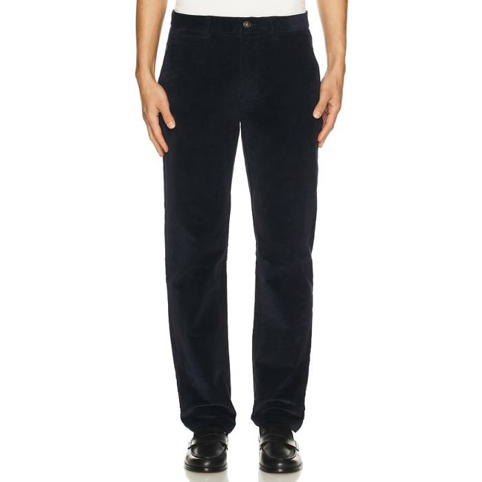 バブアー Barbour 【 Stretch Cord Tailored Trouser Men Navy 】 メンズ 紺色 米国海軍