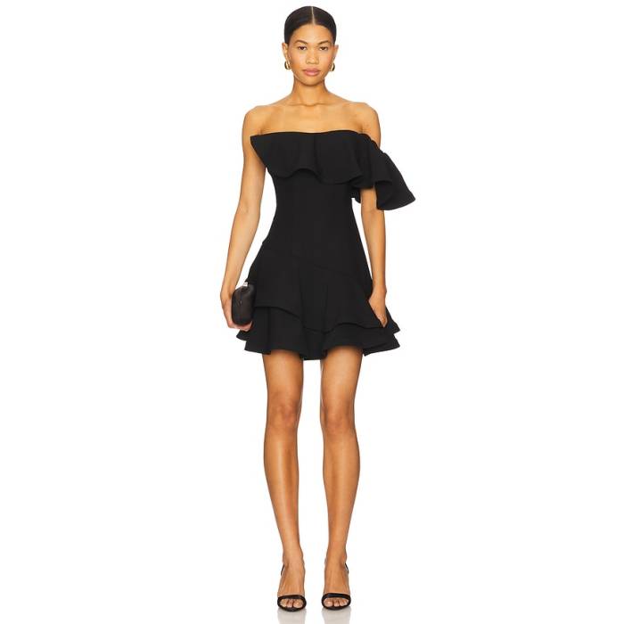 Elliatt 【 Ava Mini Dress Women Black 】 お召しもの レディース 黒いこと 黒いこと