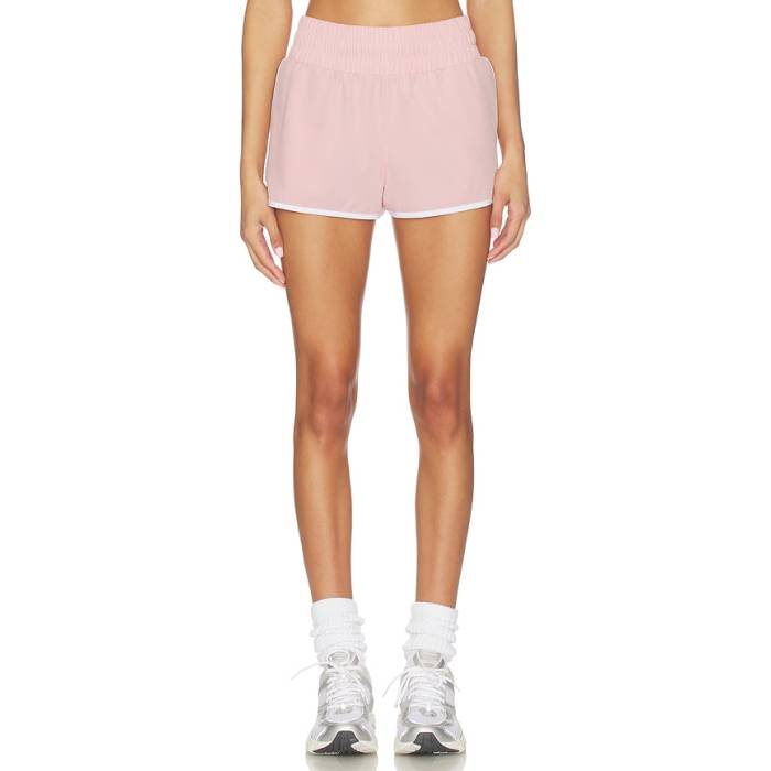 バーリー Varley 【 Arlington Running Short Women Zephyr Mauve 】 レディース ゼファー｜スニケス