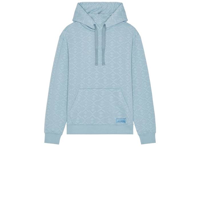 スコッチアンドソーダ Scotch \u0026 Soda 【 Jacquard Terry Hoodie Men Faded Denim 】 フーディー パーカー メンズ ジーンズ
