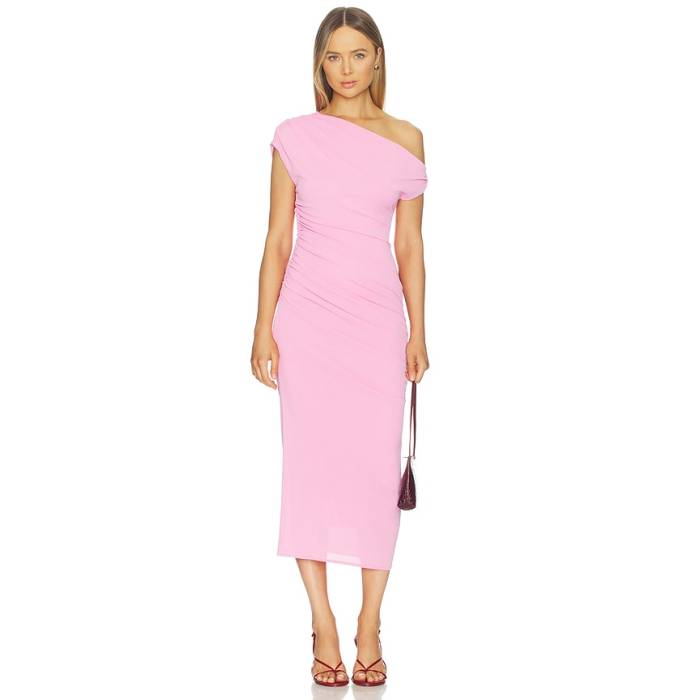 スティーブマデン Steve Madden 【 Gracelyn Dress Women Pink Taffy 】 お召しもの レディース pink サクラ色