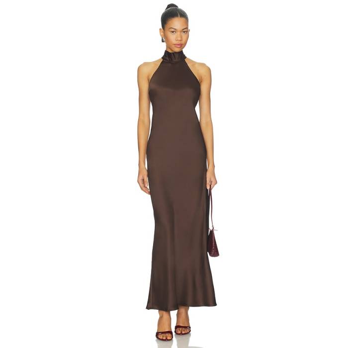 スティーブマデン Steve Madden 【 Lara Dress Women Dark Espresso 】 お召しもの レディース ドレス-レディースファッション