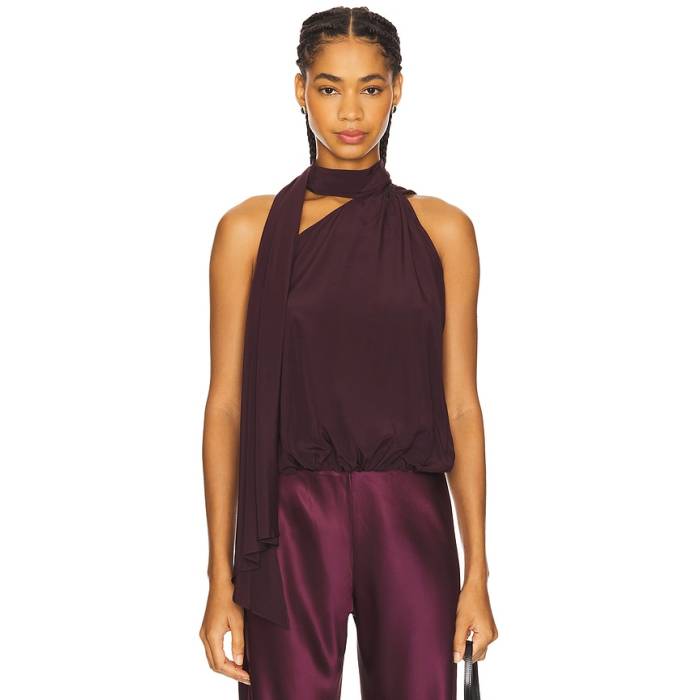 エーエルシー A.l.c. 【 Celeste Top Women Deep Plum 】 レディース ディープ