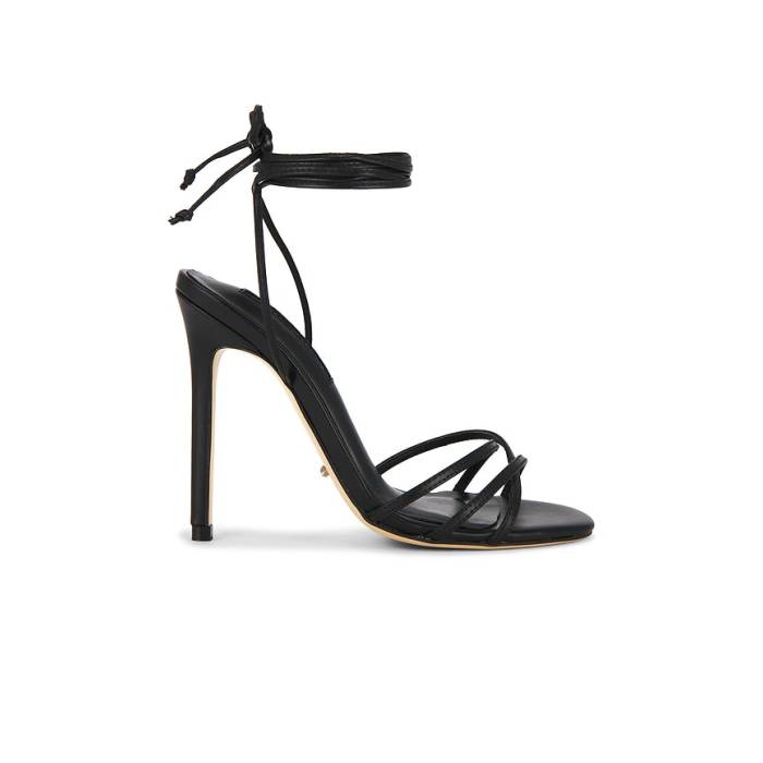 トニービアンコ Tony Bianco 【 Kaz Strappy Sandal Women Black Como 】 レディース 黒いこと 黒いこと