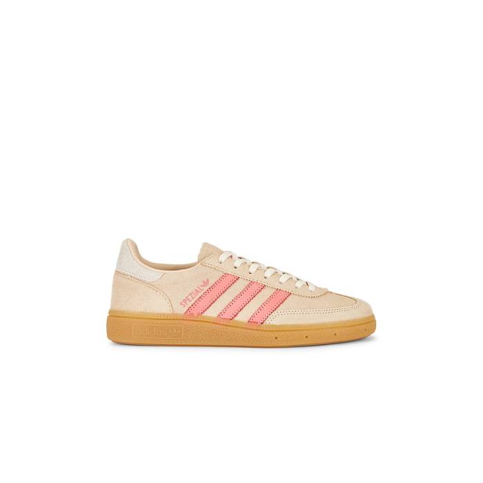 アディダス Adidas Originals 【 Handball Spezial Sneaker Women Crystal Linen, Pink Spark &Amp; Wonder White 】 ハンドボール スペシアル 靴 スニーカー レディース pink ピンク 白色 ホワイト｜スニケス