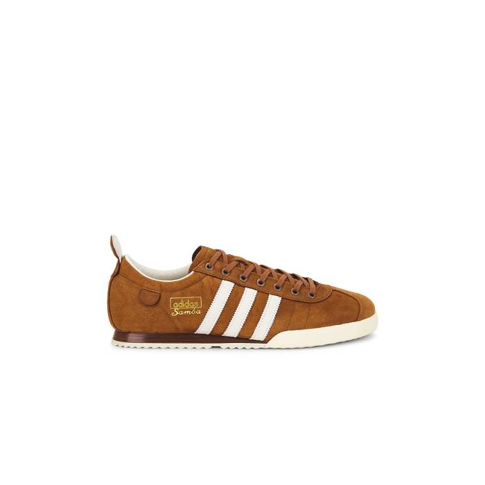アディダス Adidas Originals 【 Samba 62 Sneaker Women Wild Brown, Off White, \u0026Amp; Preloved Brown 】 サンバ 靴 スニーカー レディース wild ワイルド 赤銅色 赤銅色