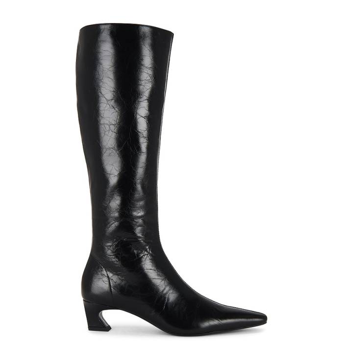 トニービアンコ Tony Bianco 【 Mango Boot Women Black Crinkle 】 ブーツ レディース 黒いこと 黒いこと
