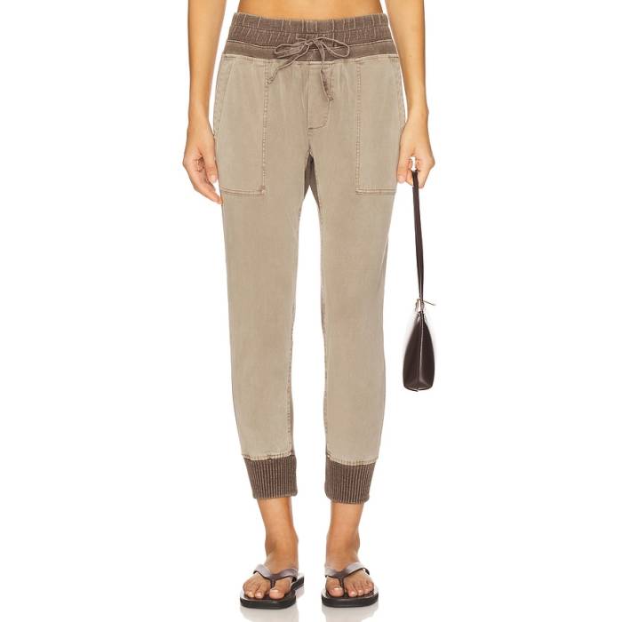 ジェームス パース James Perse 【 Mixed Media Pant Women Coyote 】 パンツ レディース