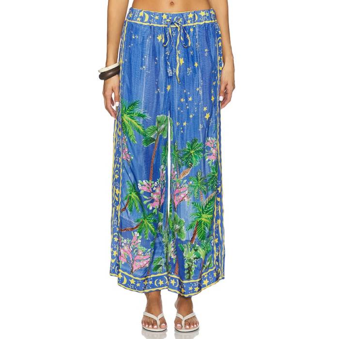 Celiab 【 Noche Pants Women Blue 】 レディース 青味 青み