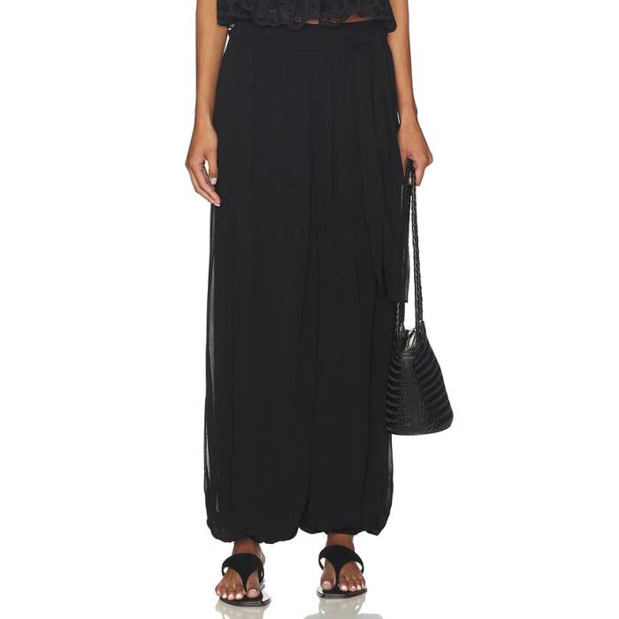 Scarlett Poppies 【 Tibbet Trouser Women Onyx Black 】 レディース 黒いこと 黒いこと