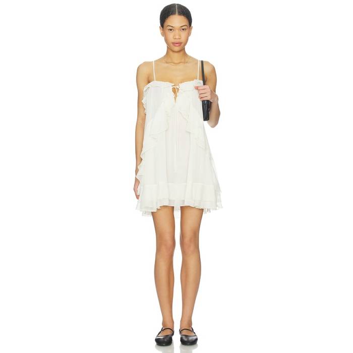 ライオネス Lioness 【 Ethereal Mini Dress Women Pearl 】 お召しもの レディース パール