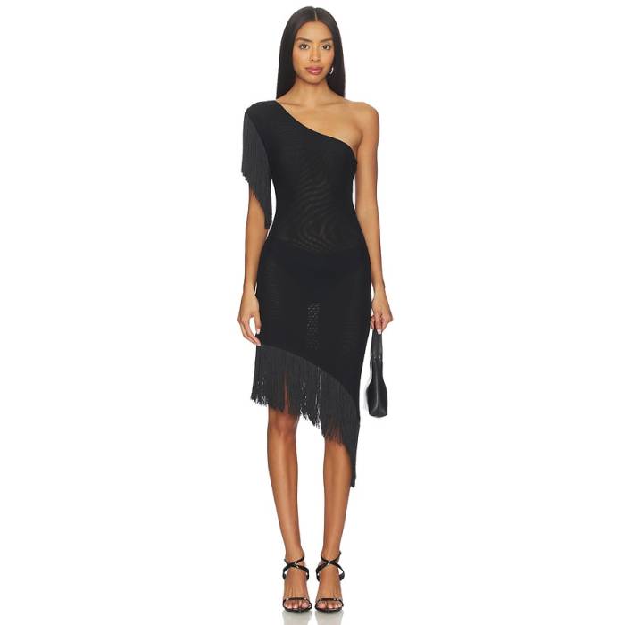 Superdown 【 Tisa Dress Women Black 】 お召しもの レディース 黒いこと 黒いこと