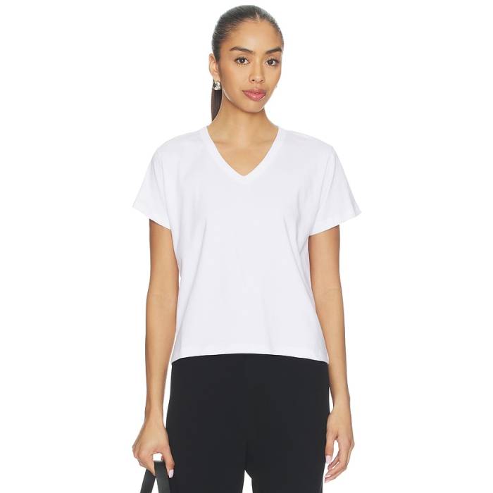 Leset 【 Margo V Neck Tee Women White 】 プルオーバー レディース 白いこと 白いこと
