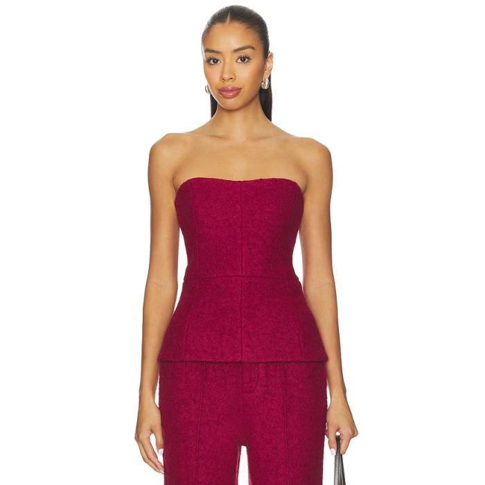 Bubish 【 Gracie Boucle Bodice Women Cherry 】 レディース