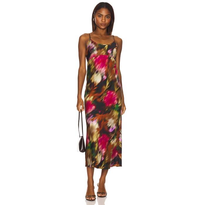 Lna 【 Josie Slip Dress Women Blurred Floral 】 お召しもの レディース