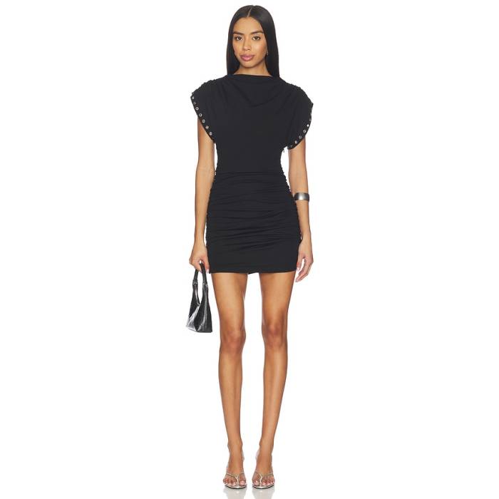 Superdown 【 Kaiana Mini Dress Women Black 】 お召しもの レディース 黒いこと 黒いこと