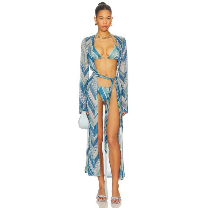 Devon Windsor 【 Odessa Robe Women Glacier 】 レディース
