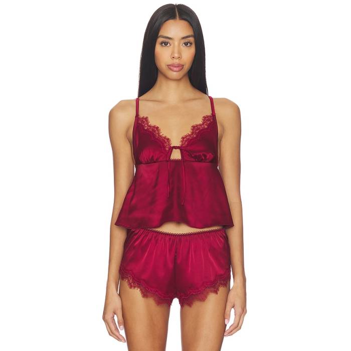 Kat The Label 【 Sorrento Camisole Top Women Rhubarb 】 レディース