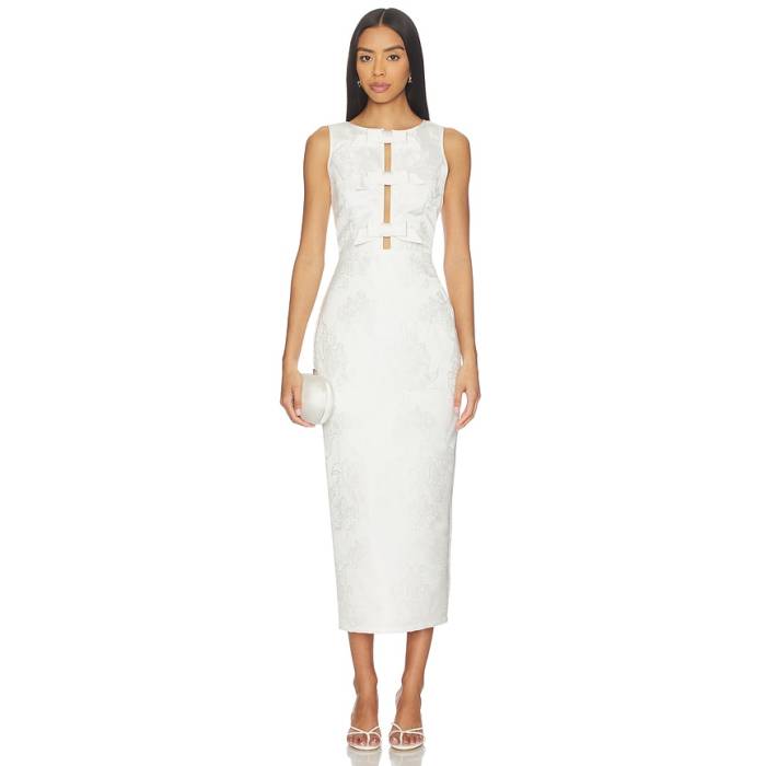 Katie May 【 Vesper Dress Women Ivory 】 お召しもの レディース 象牙色