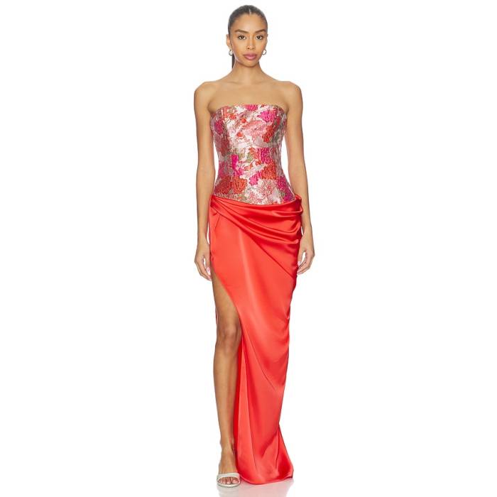 Katie May 【 Aria Gown Women Crimson Bloom 】 レディース クリムゾン