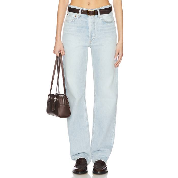 Agolde 【 Kelly High Rise Straight Jeans Women Wave 】 ご機嫌 ライズ デニム レディース Wave ウェーブ・ウェイブ
