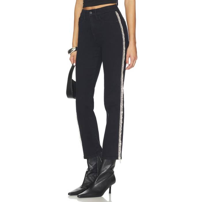 グッドアメリカン Good American 【 Good Legs Straight Diamond Jeans Women Black411 】 ダイヤモンド ジーンズ レディース