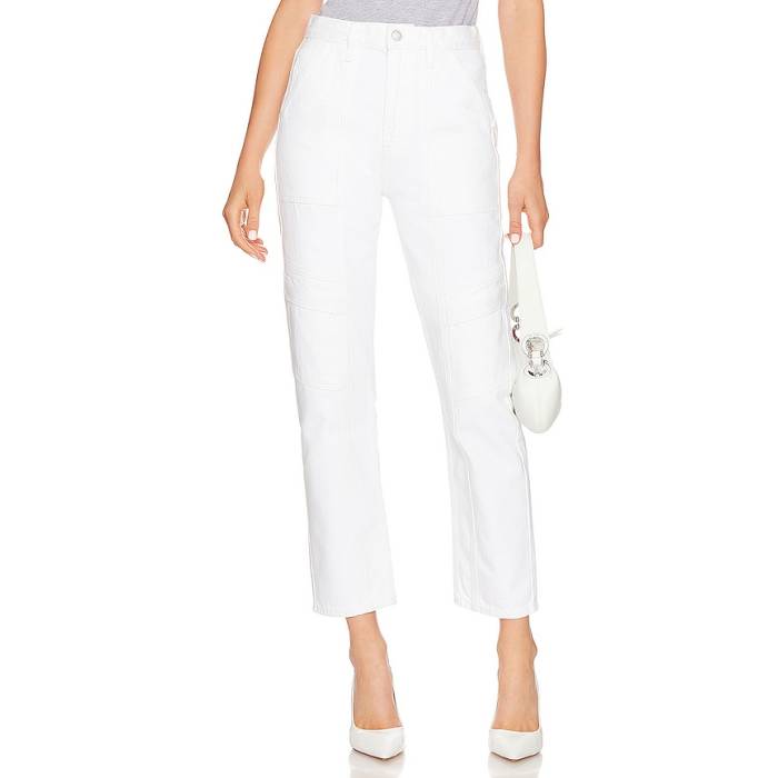 Agolde 【 Cooper Cargo Jeans Women Milkshake 】 カーゴ ジーンズ レディース|スニケス