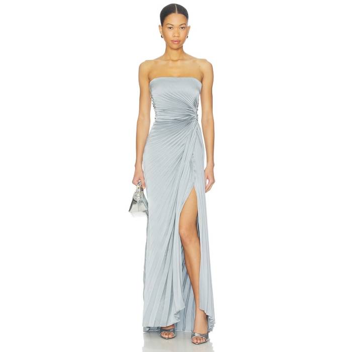 エーエルシー A.l.c. 【 Layla Gown Women Steel Blue 】 レディース Steel スチール写真 青碧 青碧