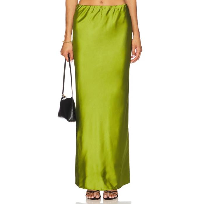 Runaway The Label 【 X Revolve Verity Maxi Skirt Women Olive 】 レディース olive オリーブ|スニケス