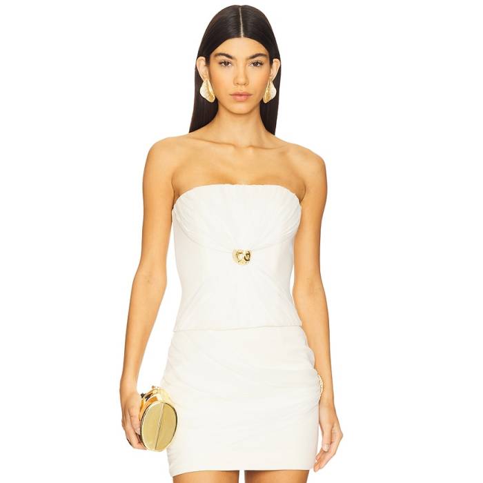 Nana Jacqueline 【 Seraphina Top Women Off White 】 レディース 白いこと 白いこと