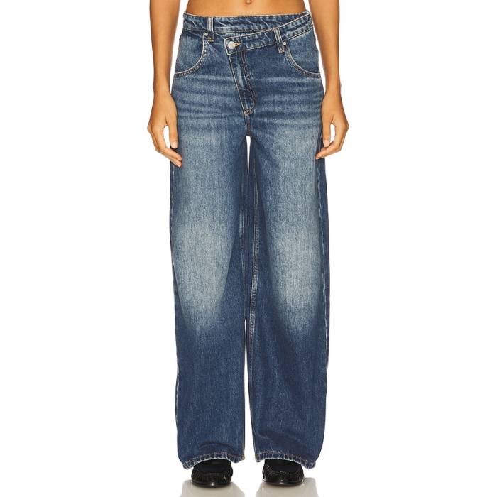 Seventy + Mochi 【 Cross Over Lia Wide Leg Jeans Women Phoenix 】 ジーンズ レディース フェニックス