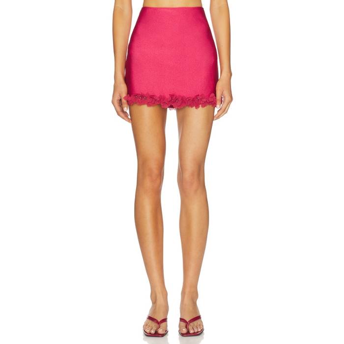 Patbo 【 Sunstone Mini Skirt Women Dark Pink 】 レディース pink サクラ色