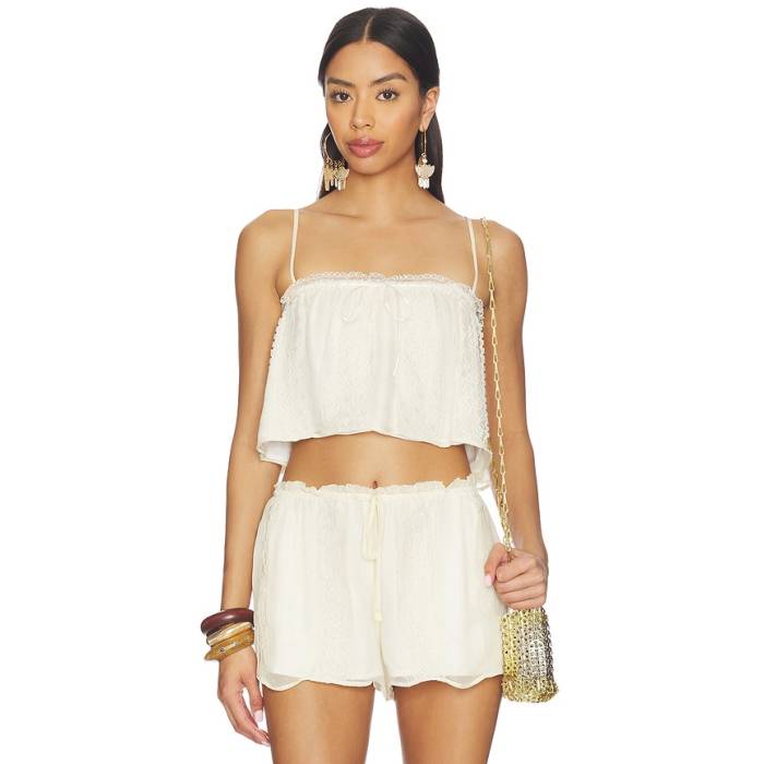 Tularosa 【 Tatum Top Women Ivory 】 レディース 象牙色