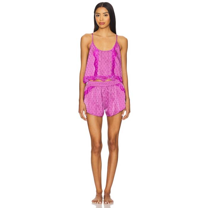 フリーピープル Free People 【 X Intimately Fp Midnight Muse Sleep Set In Spring Crocus Women Spring Crocus 】 Spring 発条 レディース Spring 発条