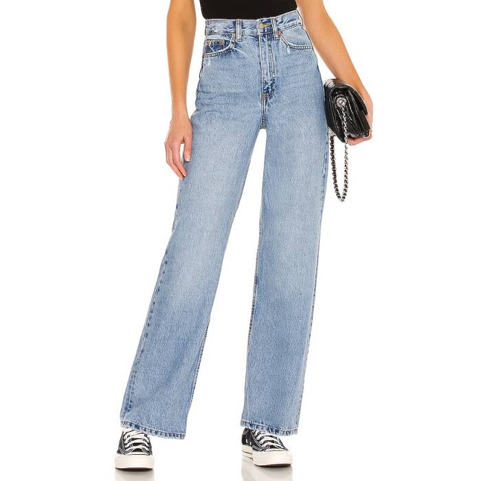 Dr. Denim 【 Echo Wide Leg Jeans Women Blue Jay 】 ジーンズ レディース 青色 ブルー