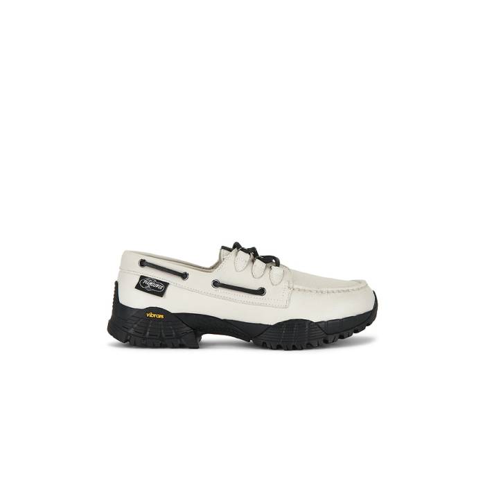 スペリー Sperry 【 X Pleasures 3-Eye Vibram Hiker Loafer Men Bone Leather Tumbled 】 置き目毛革 シューズ メンズ なめし革