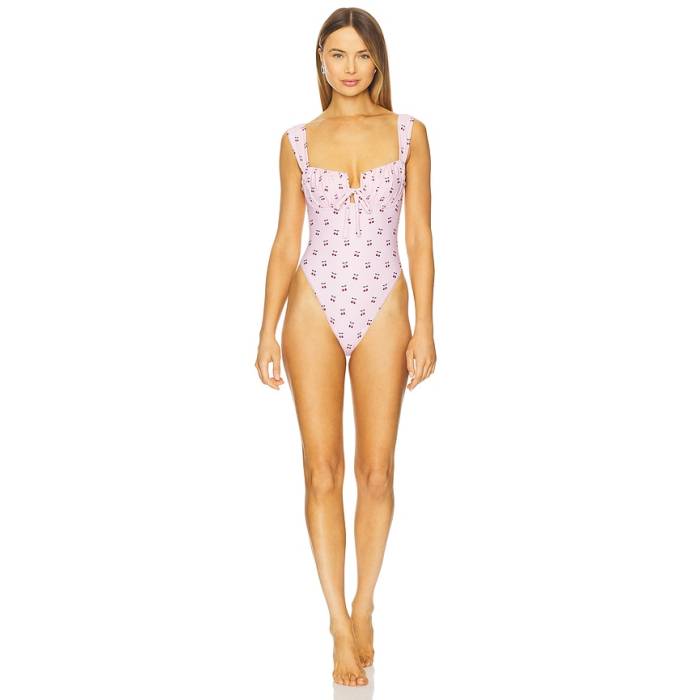 モンシー Montce 【 Petal One Piece Women Cherries 】 レディース