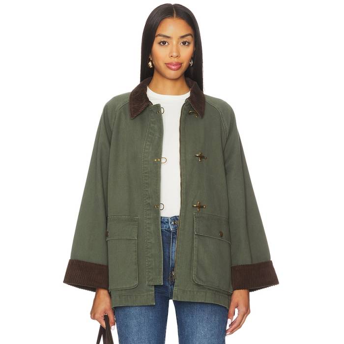 Heartloom 【 Charla Jacket Women Army 】 Jacket 上衣 レディース 正規陸軍