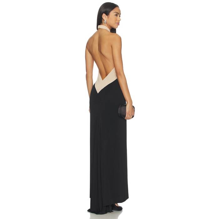 Nue Studio 【 Solange Dress Women Black \u0026Amp; Nude 】 お召しもの レディース 黒いこと 黒いこと