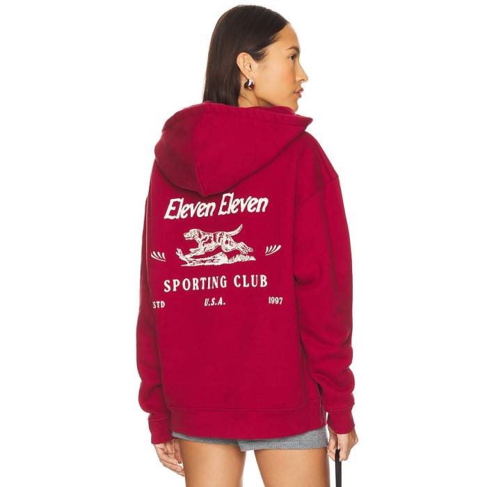 Eleven Eleven 【 Caviar Cowboy Hoodie Women Maroon 】 フーディー パーカー レディース マルーン|スニケス