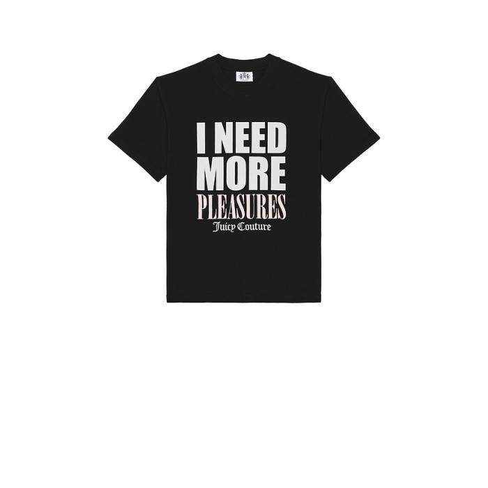 プレジャーズ Pleasures 【 Juicy Heavyweight Shirt Men Black 】 メンズ 黒色 ブラック|スニケス