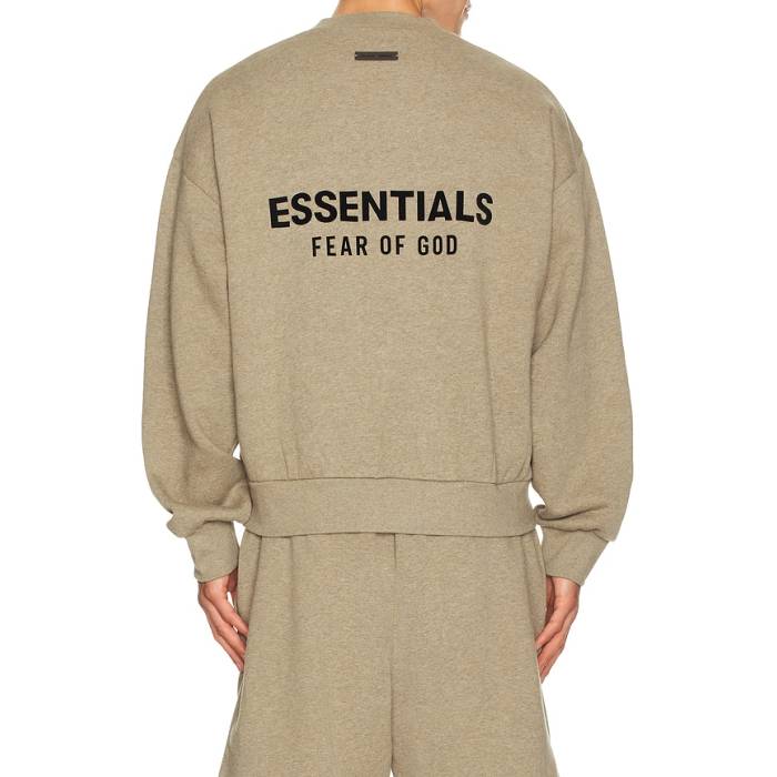 Fear Of God Essentials 【 Classic Crewneck Sweatshirt Men Homestead Heather 】 古典派音楽 汗水 調教師 メンズ heather ギョリュウモドキ